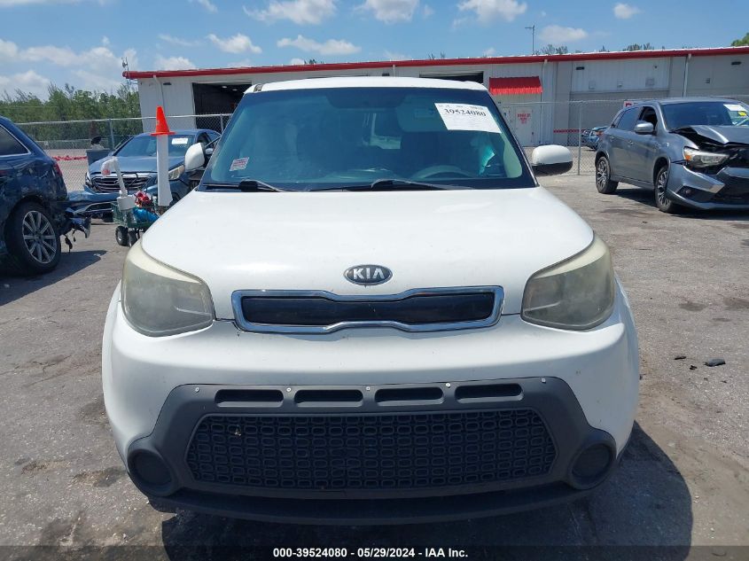 2015 Kia Soul + VIN: KNDJP3A57F7189497 Lot: 39524080