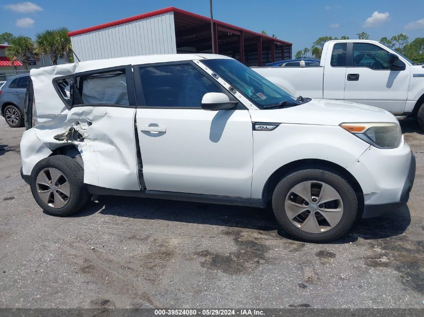 2015 Kia Soul + VIN: KNDJP3A57F7189497 Lot: 39524080