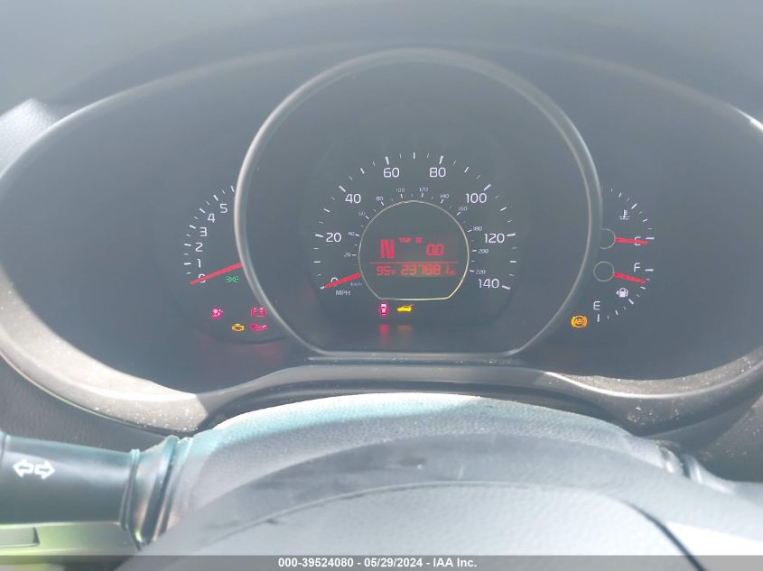 2015 Kia Soul + VIN: KNDJP3A57F7189497 Lot: 39524080