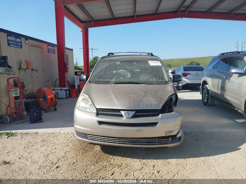 2004 Toyota Sienna Ce VIN: 5TDZA23C64S129496 Lot: 39524098