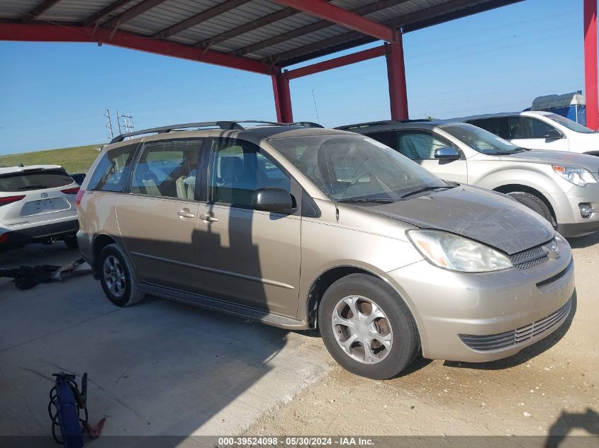 2004 Toyota Sienna Ce VIN: 5TDZA23C64S129496 Lot: 39524098