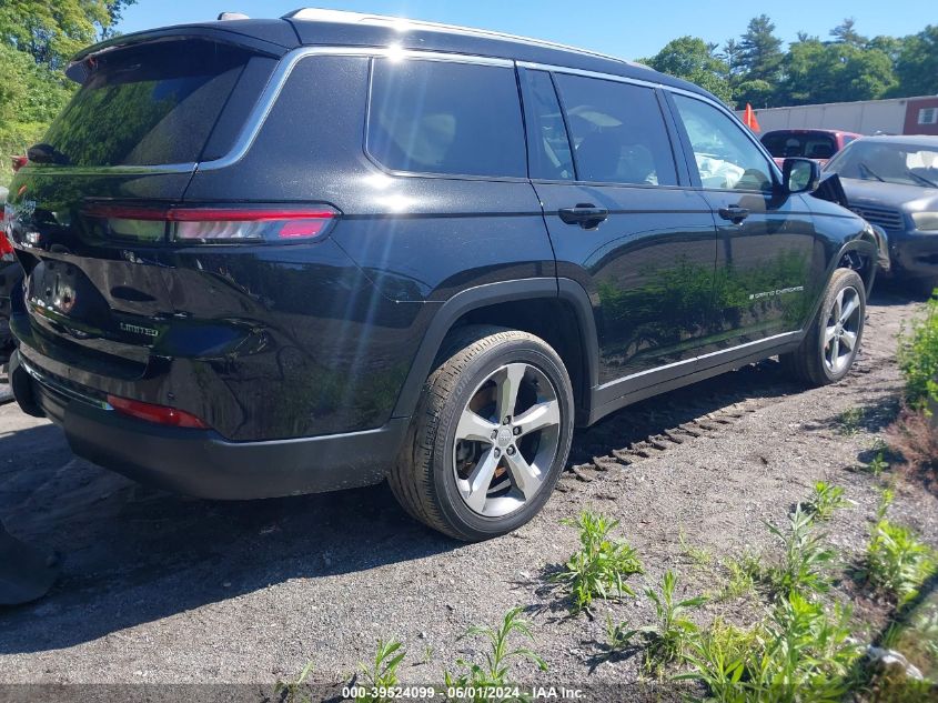 2021 Jeep Grand Cherokee L Limited 4X4 VIN: 1C4RJKBG6M8116353 Lot: 39524099