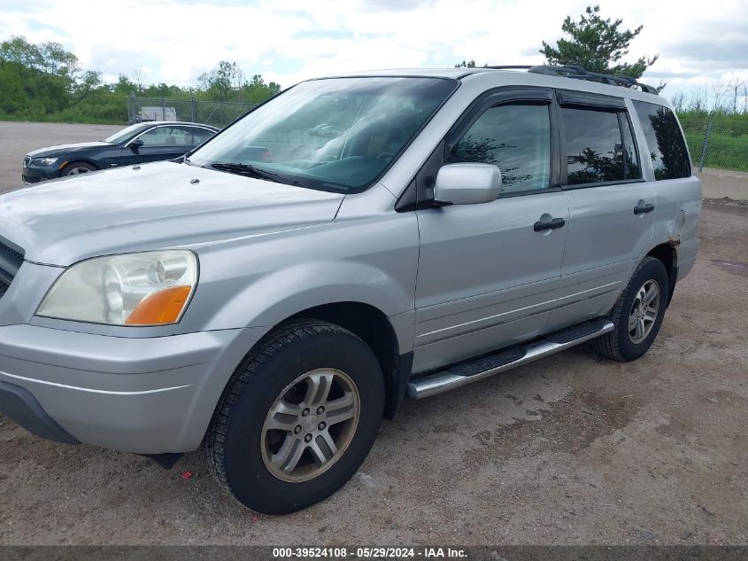 2004 Honda Pilot Ex-L VIN: 2HKYF18524H519177 Lot: 39524108