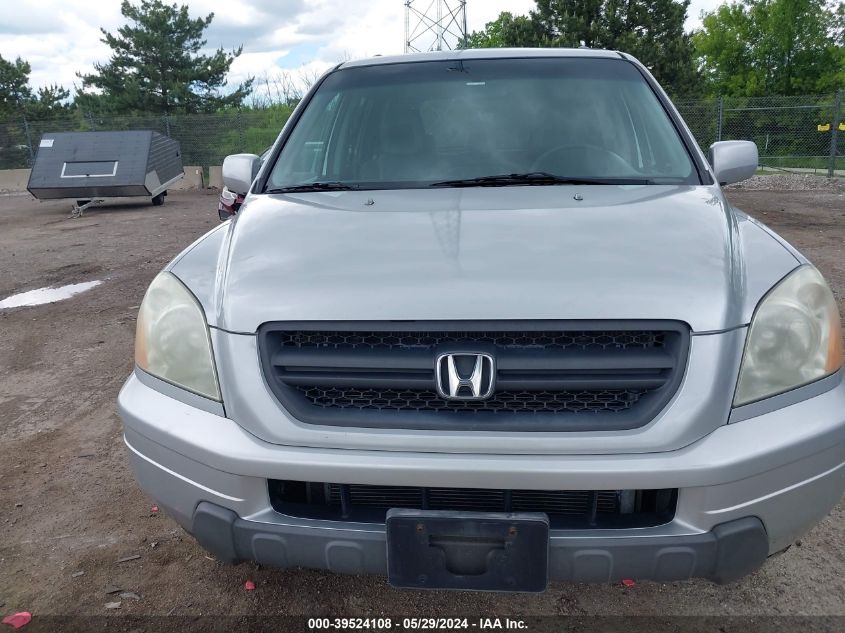 2004 Honda Pilot Ex-L VIN: 2HKYF18524H519177 Lot: 39524108