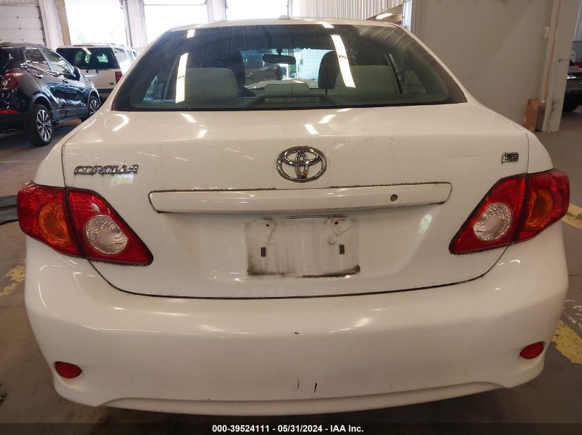 2009 Toyota Corolla Le VIN: JTDBL40E099023757 Lot: 39524111