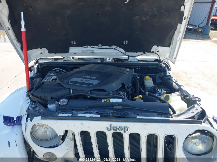 2016 Jeep Wrangler Unlimited Sahara VIN: 1C4BJWEG0GL324864 Lot: 39524120