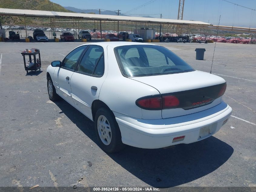 1998 Pontiac Sunfire Se VIN: 1G2JB5246W7550027 Lot: 39524126