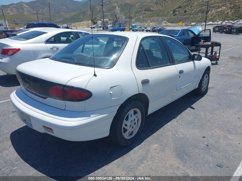 1998 Pontiac Sunfire Se VIN: 1G2JB5246W7550027 Lot: 39524126