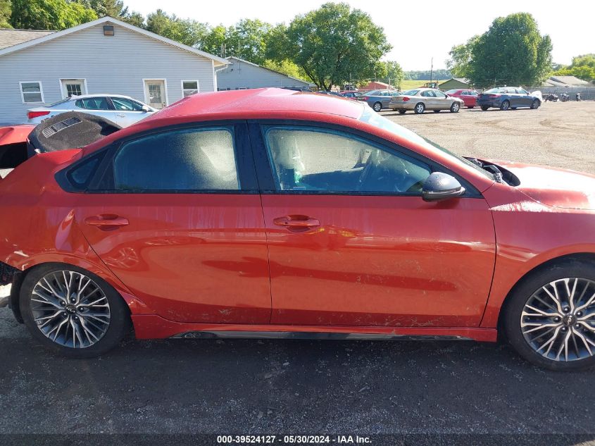 2023 Kia Forte Gt-Line VIN: 3KPF54ADXPE641582 Lot: 39524127