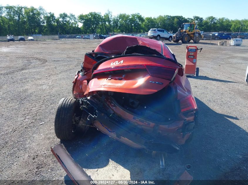 2023 Kia Forte Gt-Line VIN: 3KPF54ADXPE641582 Lot: 39524127