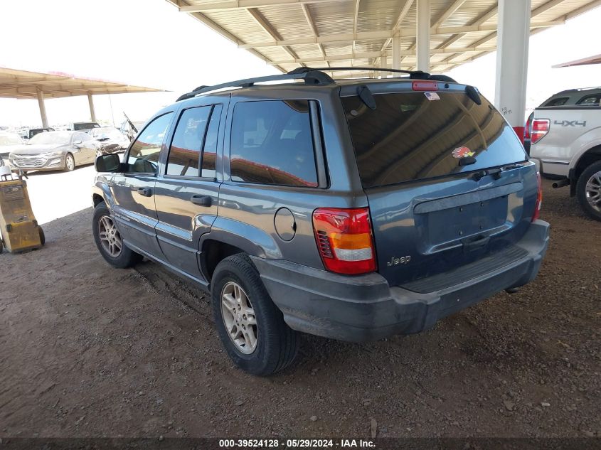 2003 Jeep Grand Cherokee Laredo VIN: 1J4GX48S33C525381 Lot: 39524128