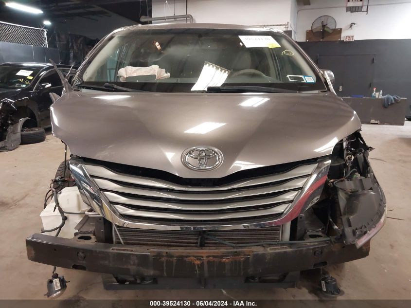 2014 Toyota Sienna Xle 7 Passenger VIN: 5TDDK3DC9ES086981 Lot: 39524130