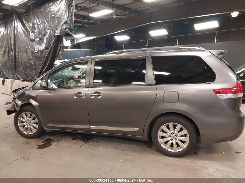 2014 Toyota Sienna Xle 7 Passenger VIN: 5TDDK3DC9ES086981 Lot: 39524130