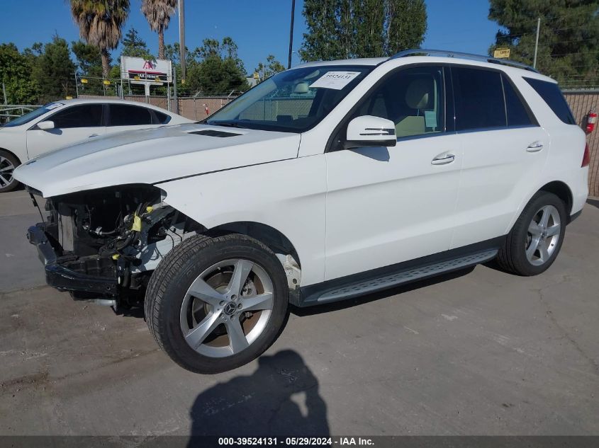 2018 Mercedes-Benz Gle 350 4Matic VIN: 4JGDA5HB6JB096008 Lot: 39524131