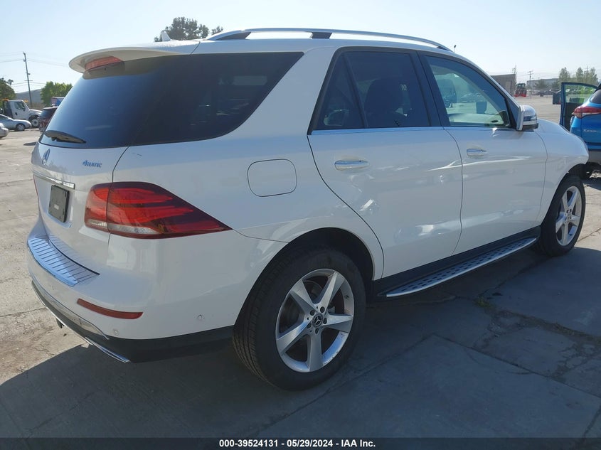 2018 Mercedes-Benz Gle 350 4Matic VIN: 4JGDA5HB6JB096008 Lot: 39524131