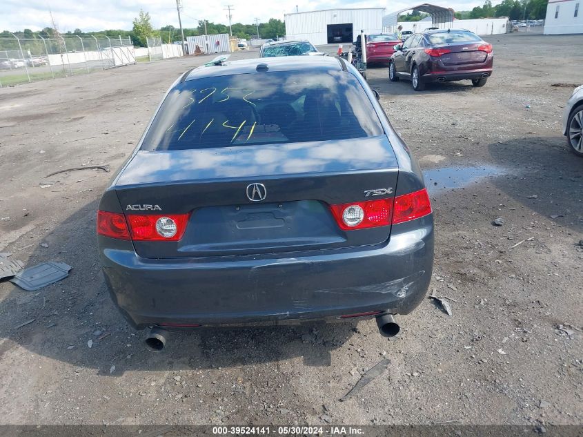 2005 Acura Tsx VIN: JH4CL96905C017934 Lot: 39524141