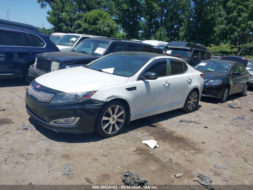 2013 Kia Optima Sx VIN: 5XXGR4A65DG191188 Lot: 39524142