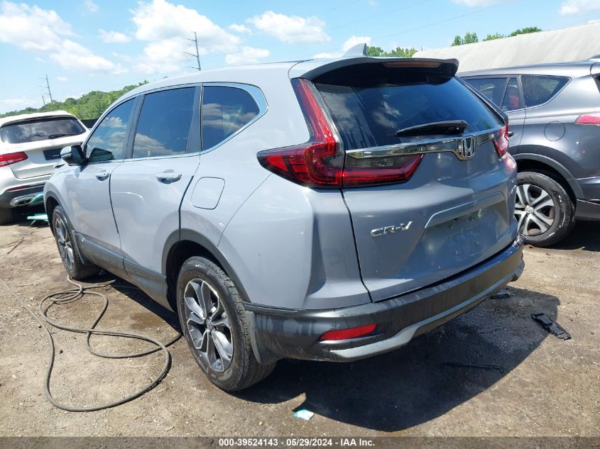 2022 HONDA CR-V EXL - 2HKRW2H83NH652195