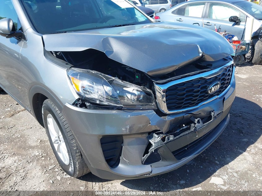 2019 Kia Sorento 3.3L Lx VIN: 5XYPGDA57KG440211 Lot: 39524146