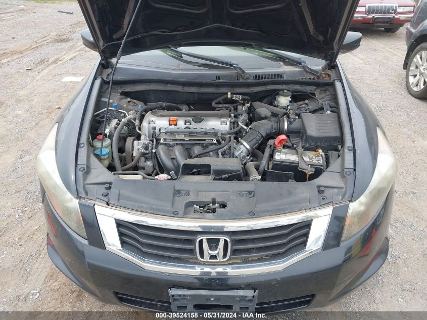 2010 Honda Accord 2.4 Lx VIN: 1HGCP2F3XAA115322 Lot: 39524158