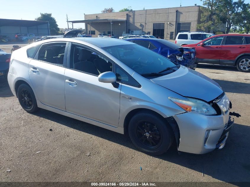 2013 Toyota Prius Two VIN: JTDKN3DU4D5701349 Lot: 39524166