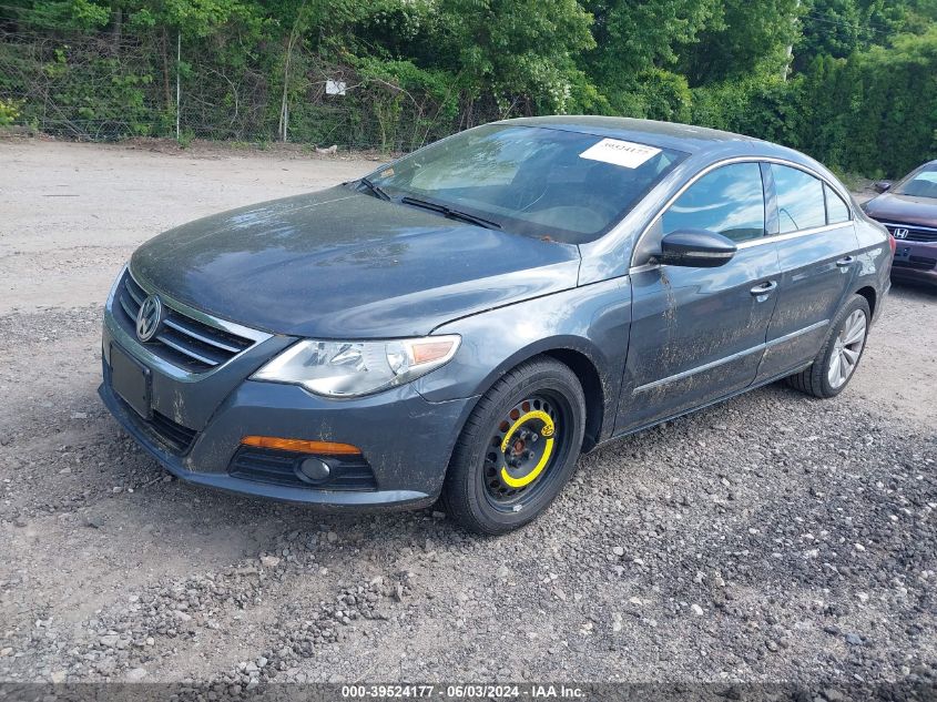 2010 Volkswagen Cc Sport VIN: WVWNP7AN5AE538749 Lot: 39524177