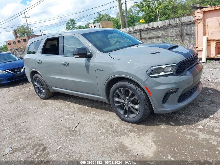 2021 Dodge Durango R/T Awd VIN: 1C4SDJCT8MC851041 Lot: 39524182