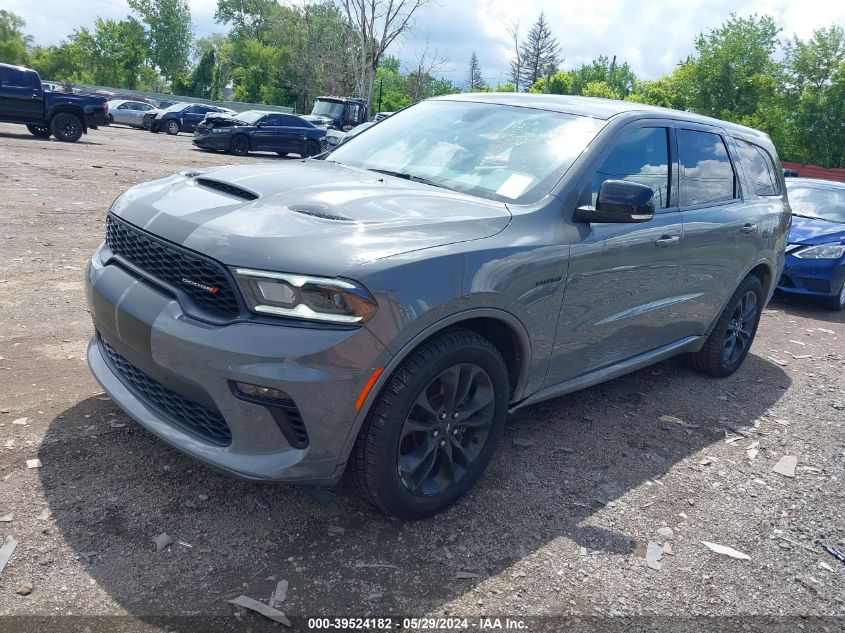 2021 Dodge Durango R/T Awd VIN: 1C4SDJCT8MC851041 Lot: 39524182