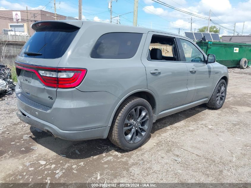 2021 Dodge Durango R/T Awd VIN: 1C4SDJCT8MC851041 Lot: 39524182