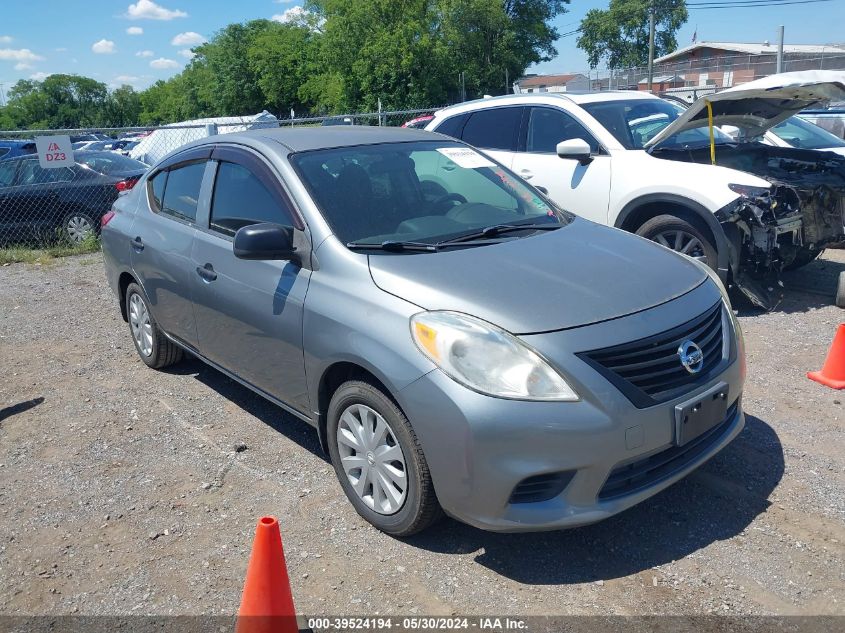 2014 Nissan Versa 1.6 S+ VIN: 3N1CN7APXEL815984 Lot: 39524194