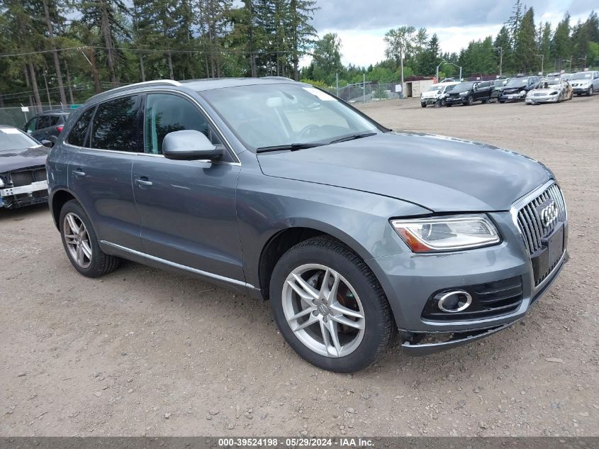 2013 Audi Q5 2.0T Premium VIN: WA1LFAFP0DA014724 Lot: 39524198