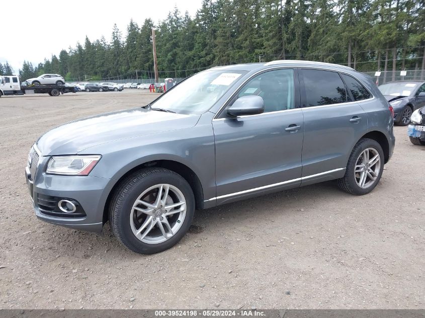 2013 Audi Q5 2.0T Premium VIN: WA1LFAFP0DA014724 Lot: 39524198