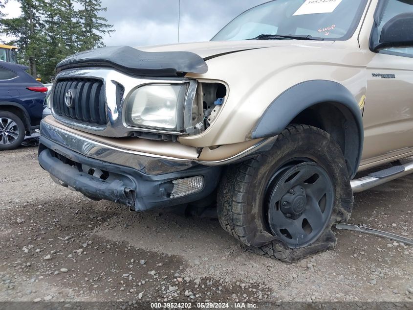 2003 Toyota Tacoma Base V6 VIN: 5TEHN72N53Z203945 Lot: 39524202