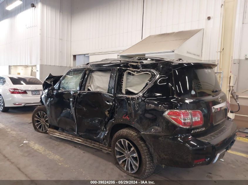 2020 Nissan Armada Sl 4Wd VIN: JN8AY2NC1L9616449 Lot: 39524205