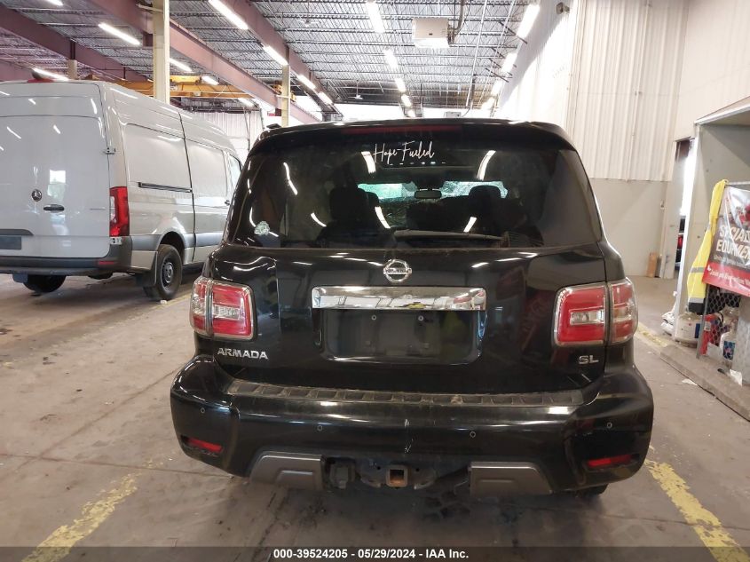 2020 Nissan Armada Sl 4Wd VIN: JN8AY2NC1L9616449 Lot: 39524205