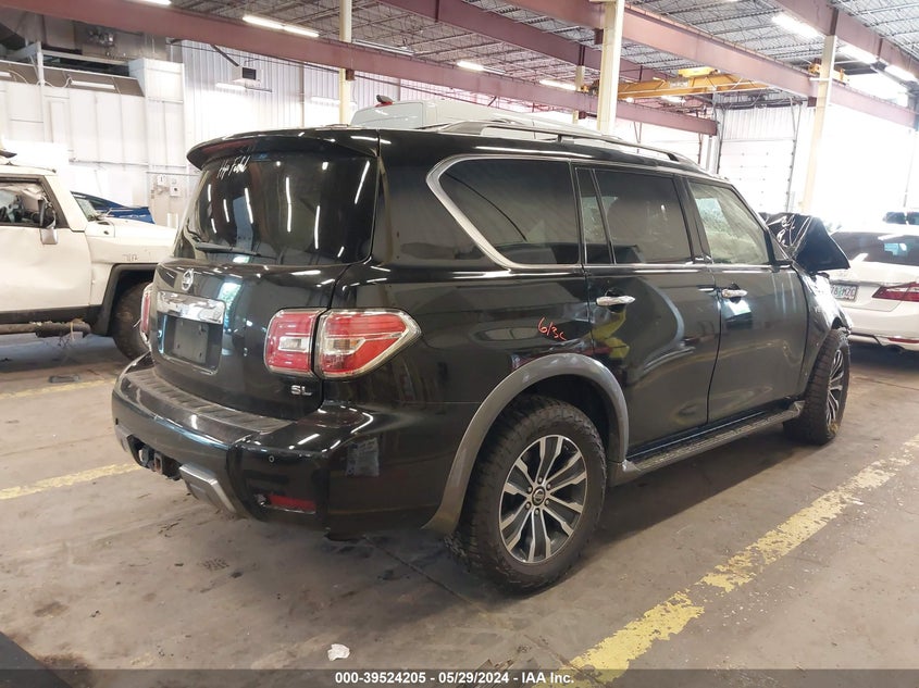 2020 Nissan Armada Sl 4Wd VIN: JN8AY2NC1L9616449 Lot: 39524205