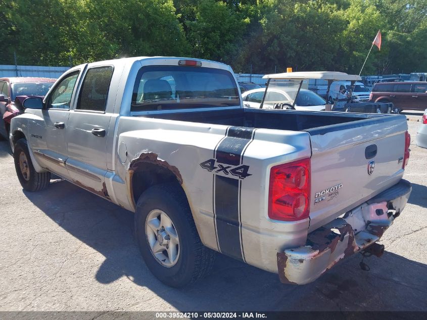 2006 Dodge Dakota Slt VIN: 1D7HW48N96S590145 Lot: 39524210