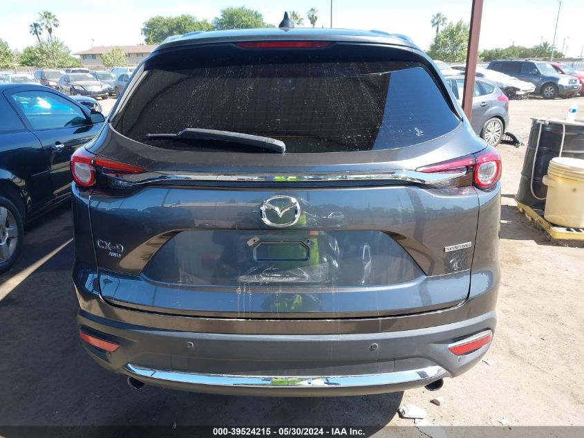 2020 Mazda Cx-9 Grand Touring VIN: JM3TCBDY5L0415181 Lot: 39524215