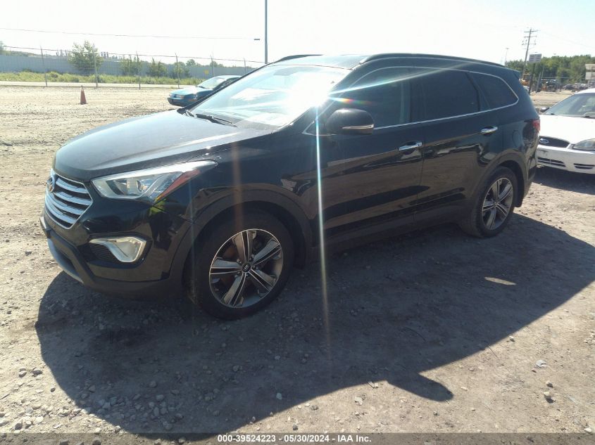 2015 Hyundai Santa Fe Limited VIN: KM8SNDHFXFU101781 Lot: 39524223