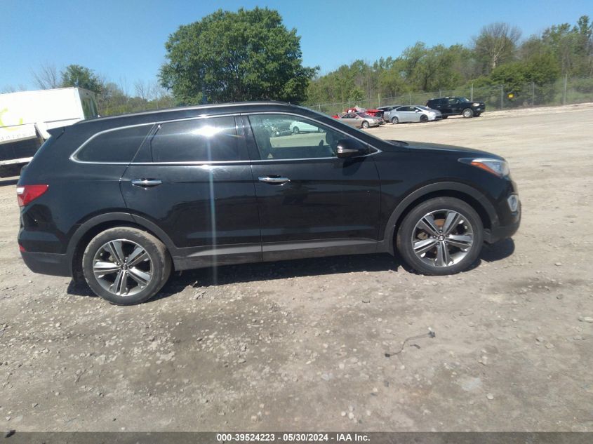 2015 Hyundai Santa Fe Limited VIN: KM8SNDHFXFU101781 Lot: 39524223