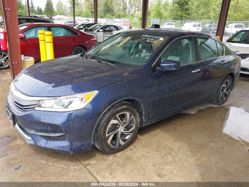 2017 Honda Accord Lx VIN: 1HGCR2F32HA065570 Lot: 39524238