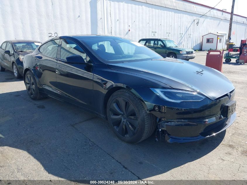 2022 Tesla Model S VIN: 5YJSA1E50NF485572 Lot: 39524248