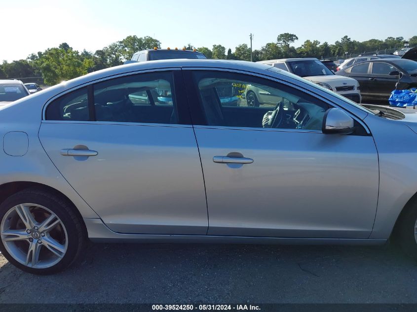 2016 Volvo S60 T5 Drive-E Premier VIN: YV126MFK6G2405246 Lot: 39524250