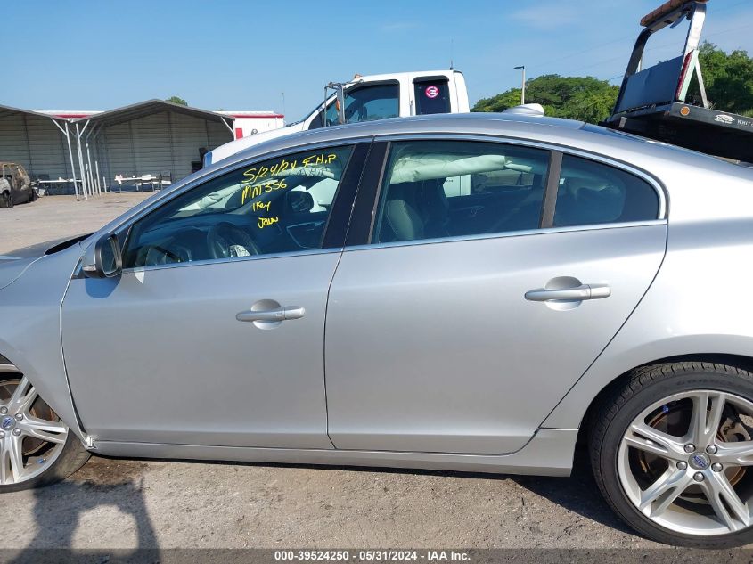 2016 Volvo S60 T5 Drive-E Premier VIN: YV126MFK6G2405246 Lot: 39524250