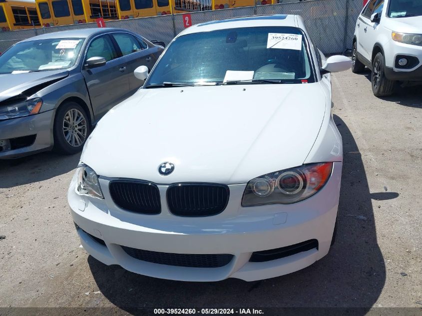 2008 BMW 135I VIN: WBAUC73528VF23107 Lot: 39524260