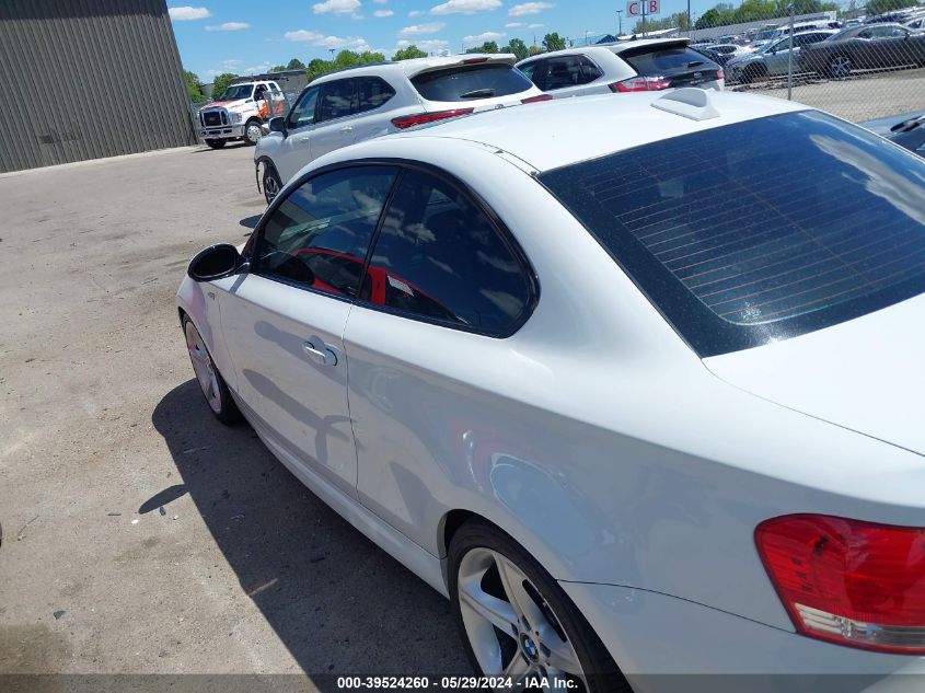 2008 BMW 135I VIN: WBAUC73528VF23107 Lot: 39524260