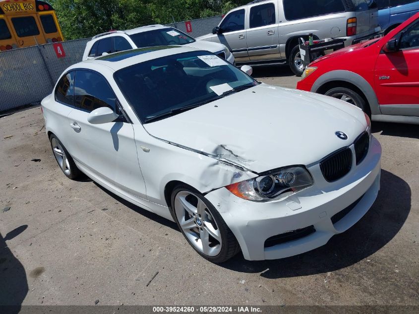 2008 BMW 135I VIN: WBAUC73528VF23107 Lot: 39524260