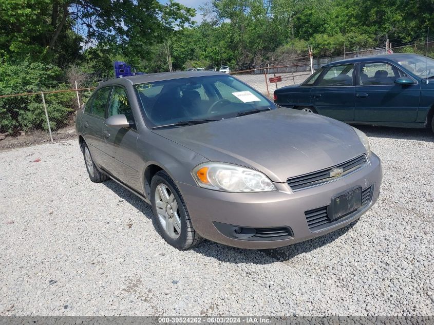 2006 Chevrolet Impala Lt VIN: 2G1WC581969237766 Lot: 39524262