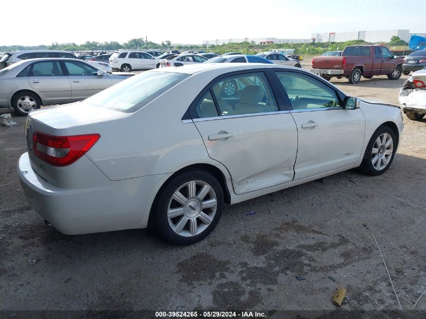 2008 Lincoln Mkz VIN: 3LNHM26T68R622307 Lot: 39524265