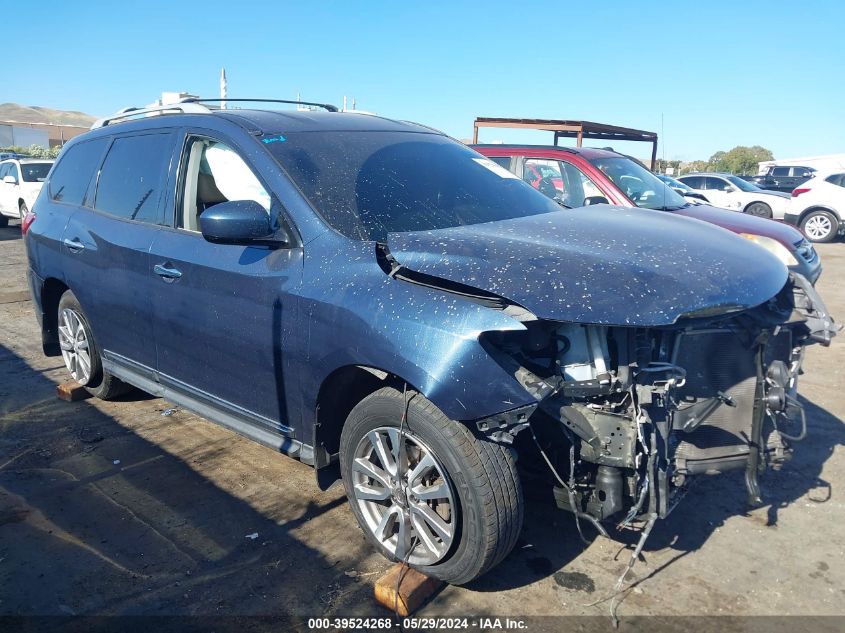 2014 Nissan Pathfinder Sl VIN: 5N1AR2MM7EC723185 Lot: 39524268